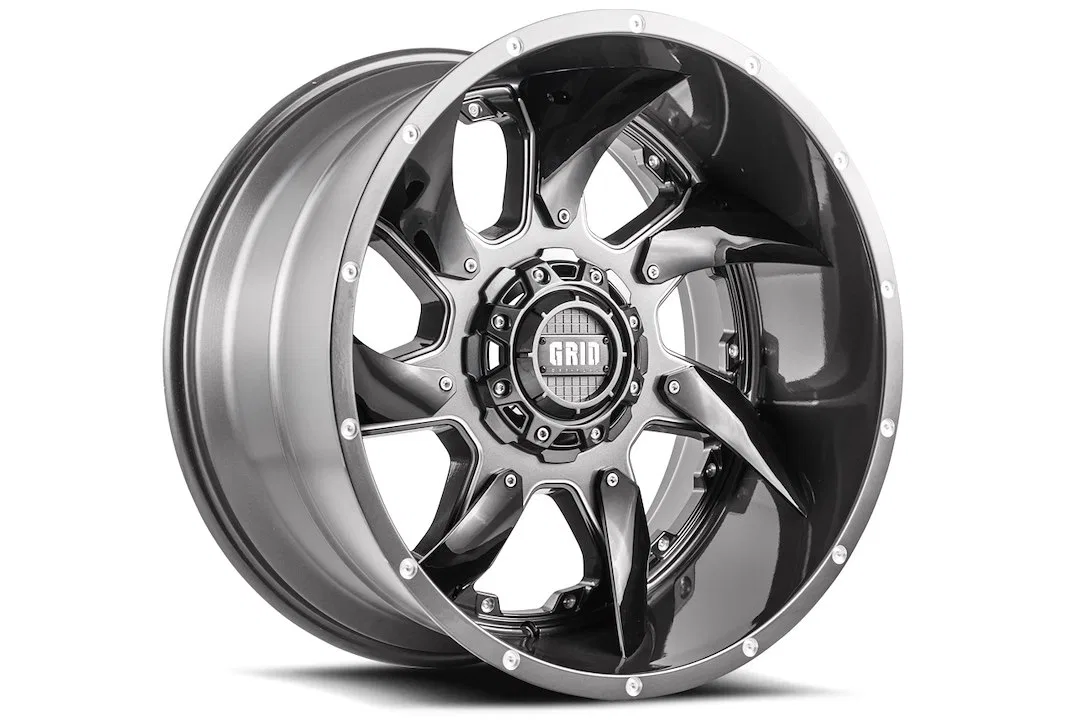 GD0117090655G1810 – GRID WHEELS Wheel, 17 Inch Diameter x 9 Inch Width 6 x 139.7 Millimeter/ 6 x 5.50 Inch Bolt Patte...